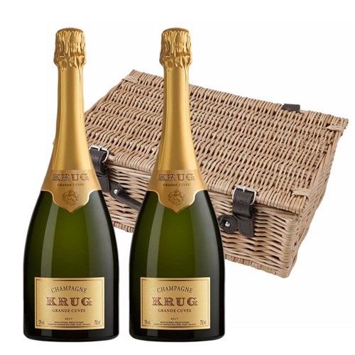 Krug Grande Cuvee Editions Champagne 75cl Twin Hamper (2x75cl)